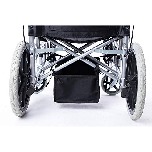 FUSHIDA Walker Bag,Wheelchair Under Seat Rollator Bag,Wheelchairs Storage Bag,Rollators Organizer Basket,Medical Basket & Accessory Organizer Storage Ipad, Books, Shopping and Essentials - Thumbnail 7