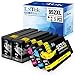 LxTek Compatible Ink Cartridge Replacement for HP 952XL 952 XL to use with Officejet Pro 7720 8720 8210 7740 8715 8730 8710 8740 8216 Printers (2 Black, 1 Cyan, 1 Magenta, 1 Yellow, 5 Pack)