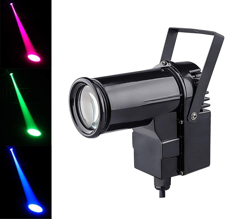 9w RGB Beam Lights for Disco Ball Light Disco Ball Spotlight+ Mirror Ball Pinpoint Lights Spot Light Stage