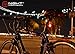 Night ProVision™ USB Rear Bike Light Micro Rechargeable LED 100% NIPRO RED (1 Pack)