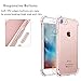 iPhone 8 Case, iPhone 7 Case,Amuoc Crystal Clear Cover Case [Shock Absorption] with Transparent Hard Plastic Back Plate and Soft TPU Gel Bumper (Clear)