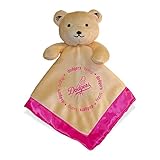 MLB Los Angeles Dodgers Baby Fanatic Snuggle Bear Blanket, Pink