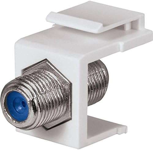 F-Connector - White (10-Pack)
