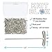 Extra Thick Blocking Mats (Set of 9 Boards) with Grids and Radial Circles, 100 Rust-proof Stainless Steel T-Pins in a Custom Storage Bag for Knitting, Crochet and Needlepoint