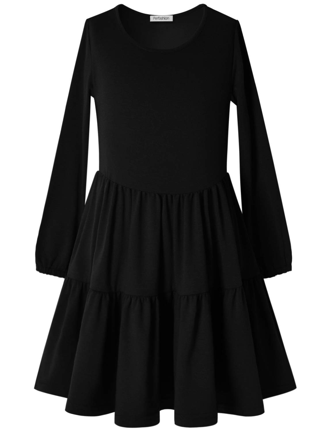 Perfashion Kids Girl Beach Dress Shift Dress Round