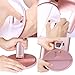 Lighted Makeup Mirror, BEW Vanity Mirror with 22 LED lights & Touch Screen Dimmable and Detachable 10x Magnifying Spot Mirror for Countertop Cosmetic, Valentine's Day Gift (Rose Gold)