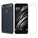 Xiaomi Mi A1 case,with Xiaomi Mi A1 Screen Protector. MYLB (2 in 1)[Scratch Resistant Anti-Fall] Fashion Soft TPU Shockproof Case with Xiaomi Mi A1 Glass Screen Protector (Blue)