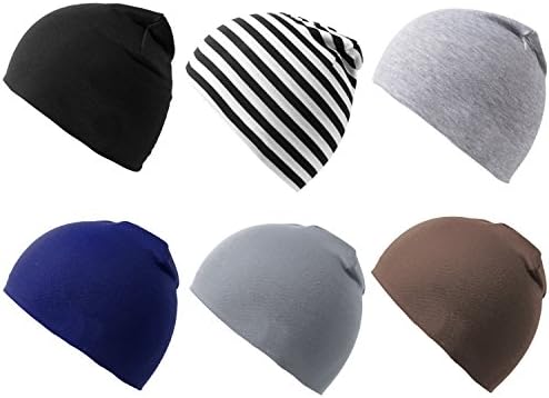 6 Packs of Infant Toddler Baby Unisex Cotton Soft Cute Lovely Newborn Kids Hat Beanies Caps