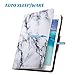 ULAK iPad 2018/2017 iPad 9.7 inch Case, iPad Case Marble, Slim Lightweight PU Leather Rotating Folio Stand Smart Case Cover with Auto Sleep/Wake Function for iPad 9.7-inch 2017/2018-Artistic Marble