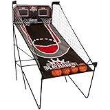 Triumph Play Maker Double Shootout Basketball Game Includes 4 Game-Ready Basketballs and Air Pump and Needle