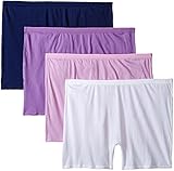 Fit for Me by Fruit of the Loom 4 Pack Cotton Assorted Boxer Briefs