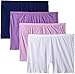 Fit for Me by Fruit of the Loom 4 Pack Cotton Assorted Boxer Briefs-13