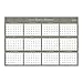 Blue Sky 2020 Laminated Erasable Wall Calendar, January 2020 - December 2020, Double Sided, 36