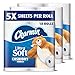 Charmin Ultra Soft Cushiony Touch Toilet Paper, 18 Family Mega Rolls = 90 Regular Rolls primary