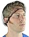 Disposable PLUS Regular Nylon Breathable Honeycomb Hair Nets, Brown (100)