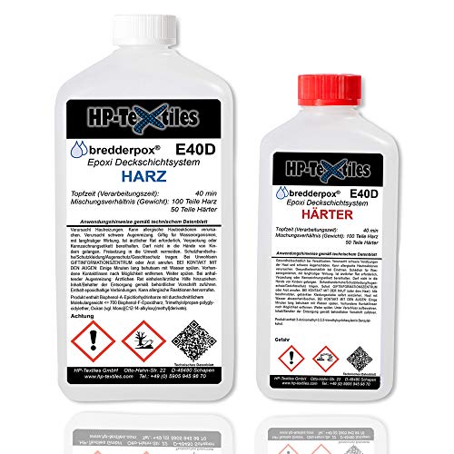 Epoxidharz klar mit Härter 3kg | Transparentes Deckschichtsystem speziell für Carbonbeschichtung (Optik…