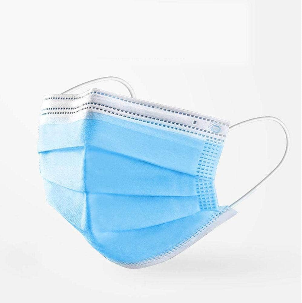 LTTGG Closed packaging Breathe freely 3-Layer Dust fog Disposable protection non-woven fabric can be used by both men protection
