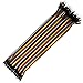 COMeap 120pcs 20CM 40pin Male to Female, 40pin Male to Male, 40pin Female to Female Breadboard Jumper Wire Ribbon Cables Kit