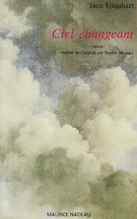 Book's Cover of Ciel changeant