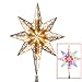 National Tree Company Pre-lit Artificial Christmas Tree Topper | Includes Pre-strung Multi-Color LED Lights | Bethlehem Star - 11 Inch, Multi-Color