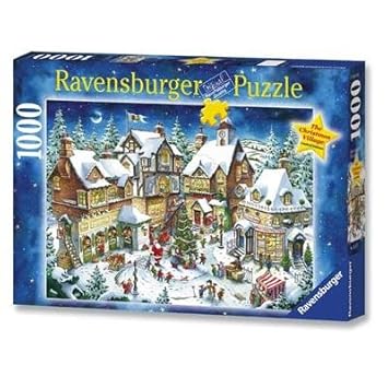 Ravensburger - Weihnachtsdorf, 1000 Teile Puzzle