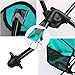 Greatiem Folding Camping Chair Portable Lightweight Backpack Chairs Compact Heavy Duty Carry Bag Hiking Picnic Beach Camp Backpacking Outdoor Festivals (Cyan)