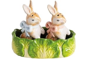 Mud Pie Easter Bunny Salt and Pepper Set