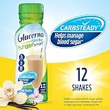Glucerna Hunger Smart Shake, To Help Manage Blood Sugar, Homemade Vanilla, 10 fl oz, 12 Count