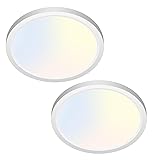 zemty LED Ceiling Light 6.5 Inch, 12W 1200lm