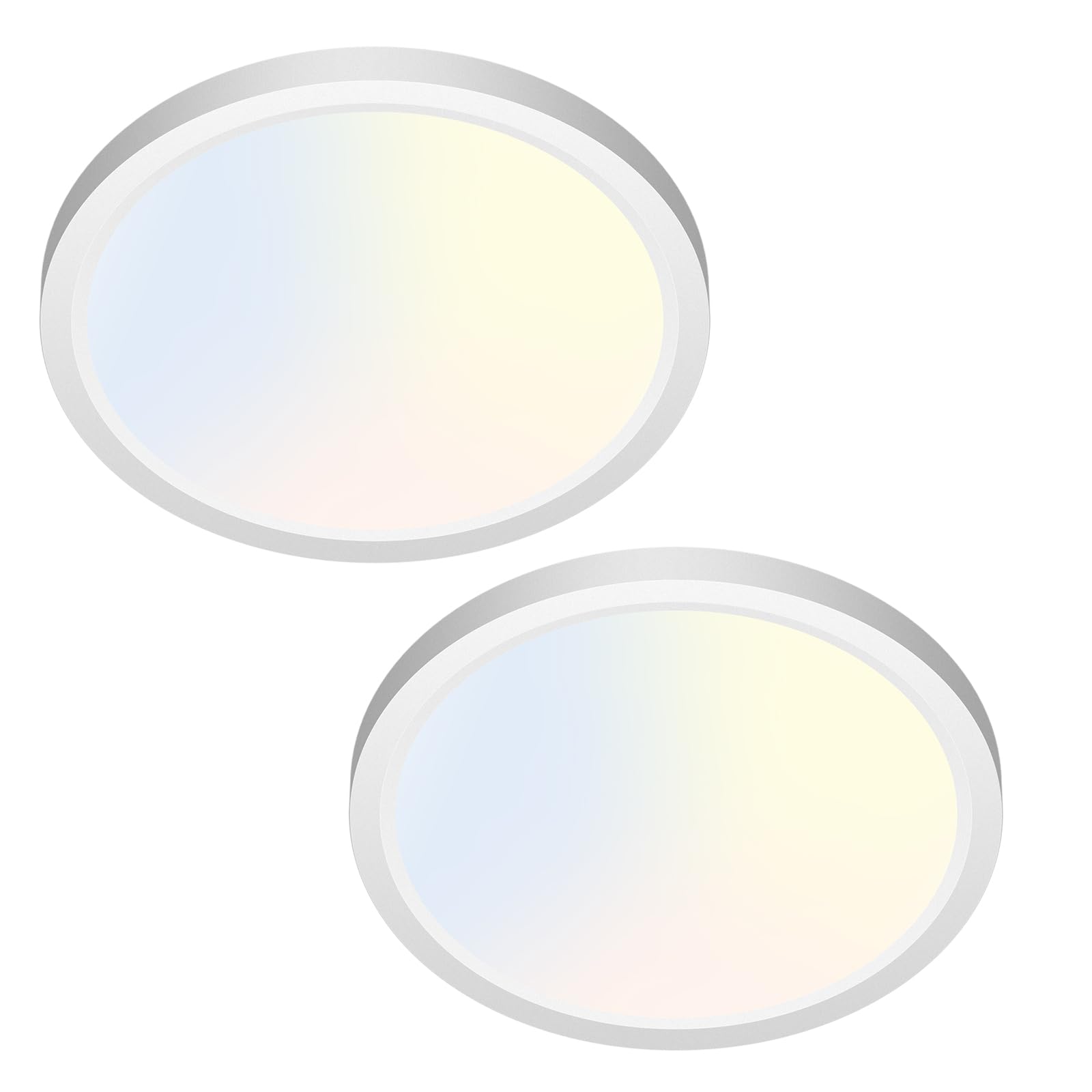 zemty LED Ceiling Light 6.5 Inch, 12W 1200lm