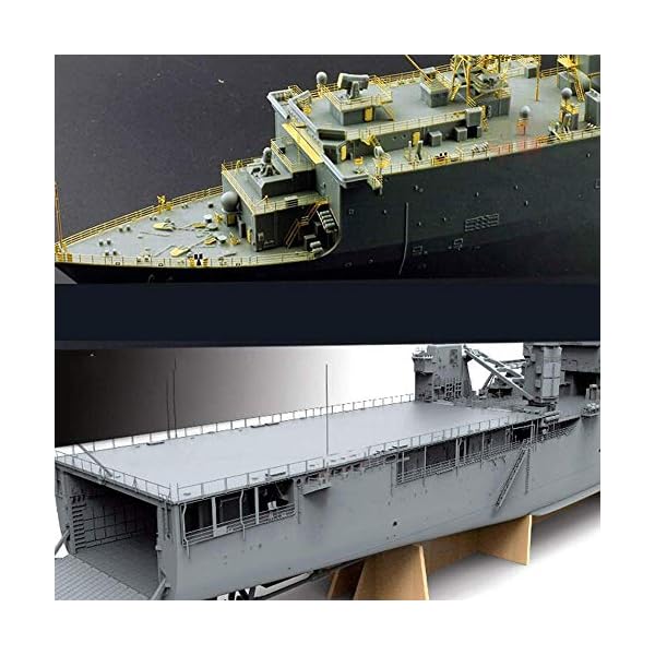 WCY Military-Landungs-Schiff Gummi Modell Spielzeug, 1/350 Maßstab USS „Harpers Ferry“ Klasse amphibischen Whidbey… – Bild 3