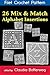 26 Mix & Match Alphabet Insertions Filet Crochet Pattern: Complete Instructions and Chart by 