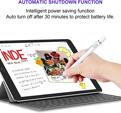 Stylus Pens for Touch Screens Active Stylus Pen for ​iPad Pencil 2 in 1 Fine Point Digital Pen Compatible with iPhone/Android Phone/iPad/iPad Air/iPad Pro/Tablets/etc