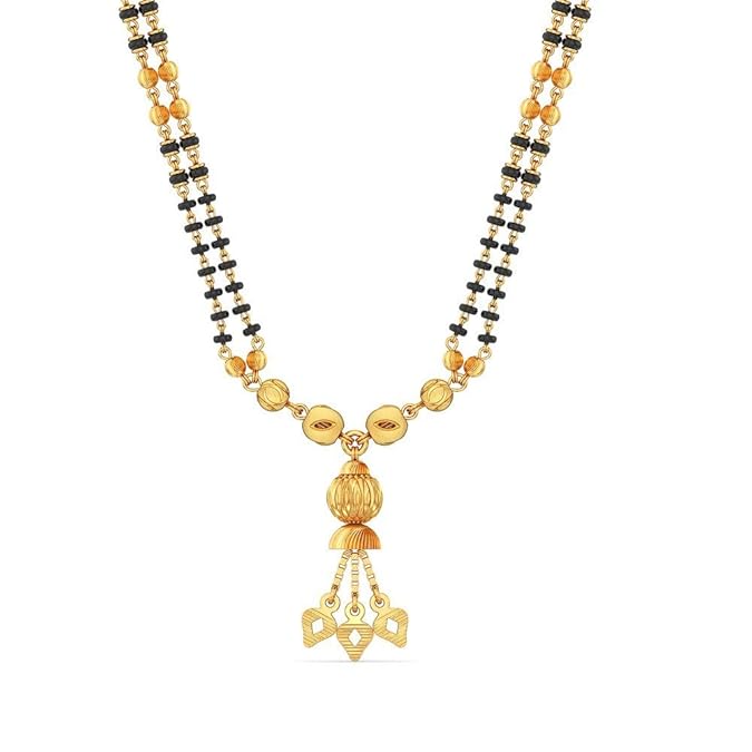 Buy Joyalukkas Bandhan Mangalsutra Collections 22K Yellow Gold Necklace