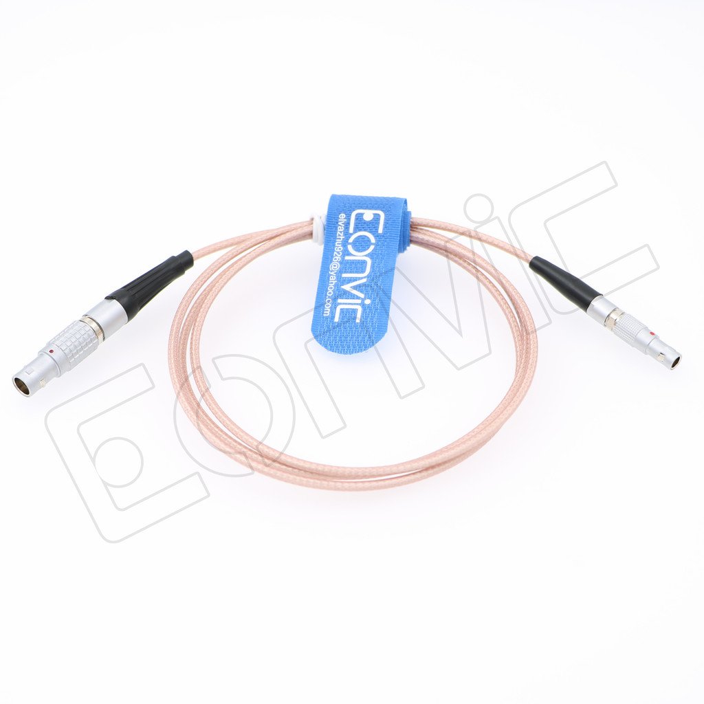 Eonvic 5pin Male To 4pin Time Code Cable For RED EPIC Camera Ambient Lockit Box