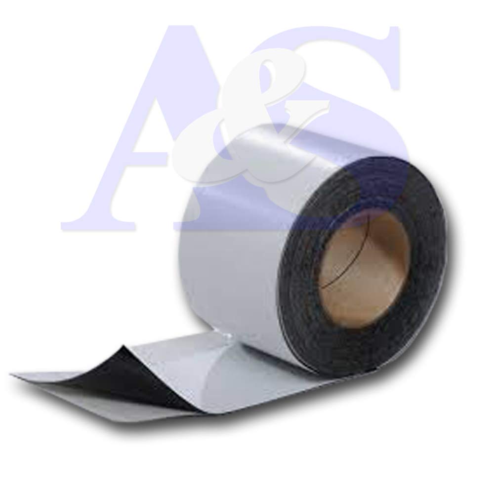 MFM BP Peel & Seal Self Stick Roll Roofing, White, 3" x 33.5' Self Stick Roll 50W03