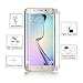 Samsung Galaxy S6 Edge Plus Screen Protector, DONWELL Full Screen Coverage Tempered Glass Screen Protector for S6 Edge+/SM-G928 [3D Curved] [Edge to Edge] [HD Clear] [Bubble Free] [1 Pack Clear]