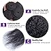 Ali Moda Yaki Kinky Straight Brazilian 8A 3 Bundles Human Virgin Hair Weave Extensions Natural Color (14 12 10)