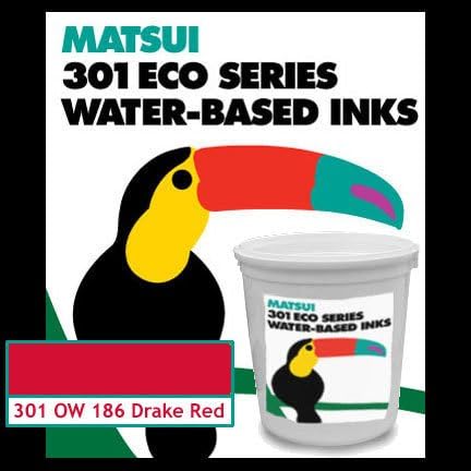 Yudu Compatible Ink Drake Red Matsui Screen Printing Ink