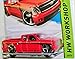 HOT WHEELS HW WORKSHOP RED CHEVY SILVERADO #249/250 SHOWDOW SCAN & RACE!