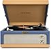 Crosley CR6234A-BT Dansette Junior Portable Turntable with Aux-In, Blue/Tanthumb 2