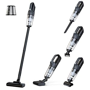 掃除機 コードレス Fochai【23000pa 強力吸引】5WAY 一人暮らし初のスティック電気掃除機