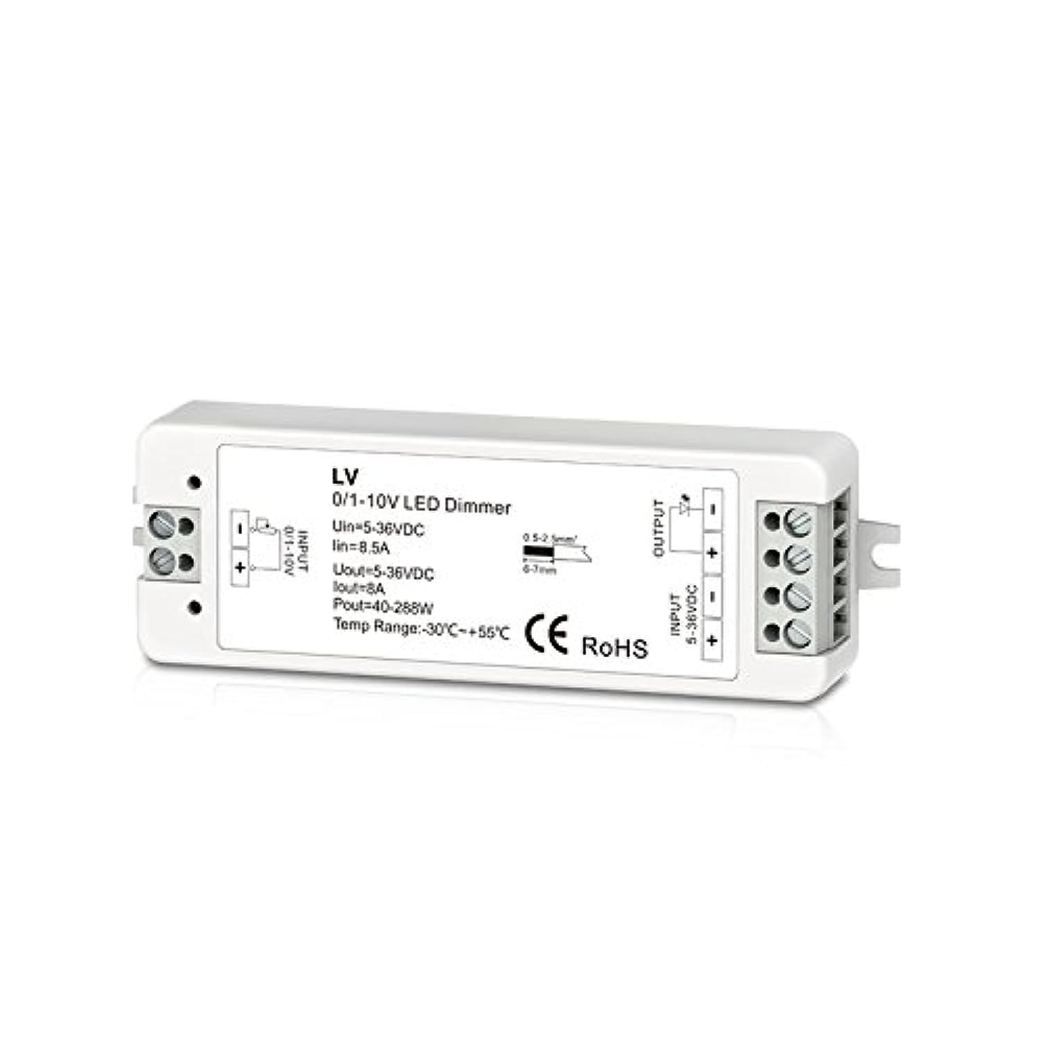 0/10V 1CH 8A Dimmable Switches Driver 1 Channel 0-10V Constant Voltage LED Dimmer PWM 5-36V
