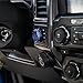 Voodonala Aluminum Alloy Car Inner Switch Knob Ring Cover Trim for Ford F150 XLT 2016 2017 (4WD Switch Trim)