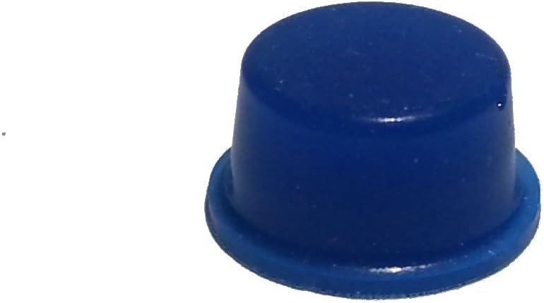 Blue Tactile Markers, Bright Coloured Self Adhesive Feet For Blind & Partially Sighted 10mm x 4mm (Pack of 10)