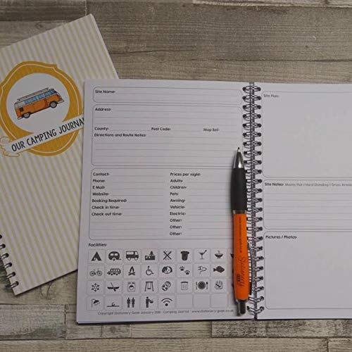 Stationery Geek Camping Journal - A4
