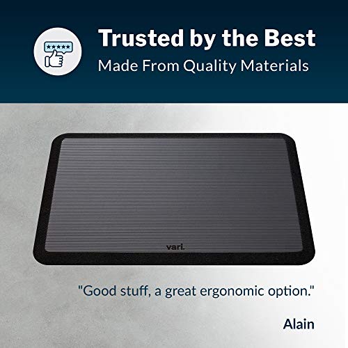 Vari Standing Mat 36x24 (VariDesk) Cushioned Standing Desk Accessory for Home & Kitchen Anti