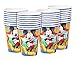 American Greetings Mickey Mouse Party Supplies 9 oz. Disposable Paper Cups, 32-Count