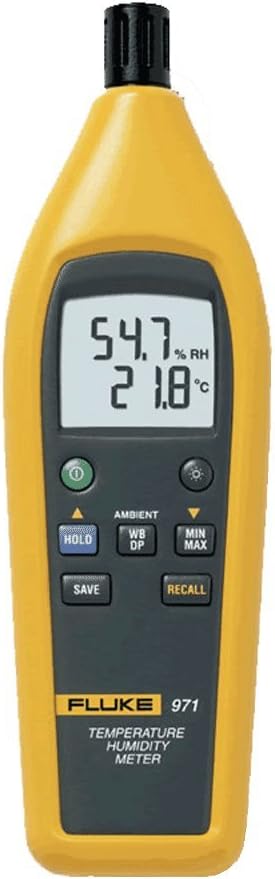 Fluke FLUKE FL971 Fluke Temperature Humidity Meter-Yello