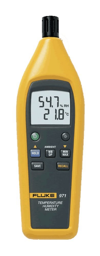 Fluke FLUKE FL971 Fluke Temperature Humidity Meter-Yello